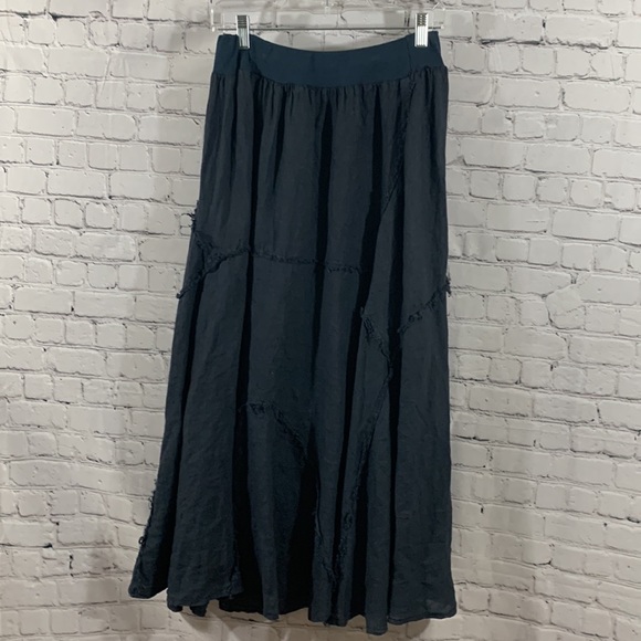 Long linen skirt size S - Picture 5 of 7